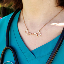 Load image into Gallery viewer, Customised Stethoscope Necklace #4 (Takes 30-40 days)
